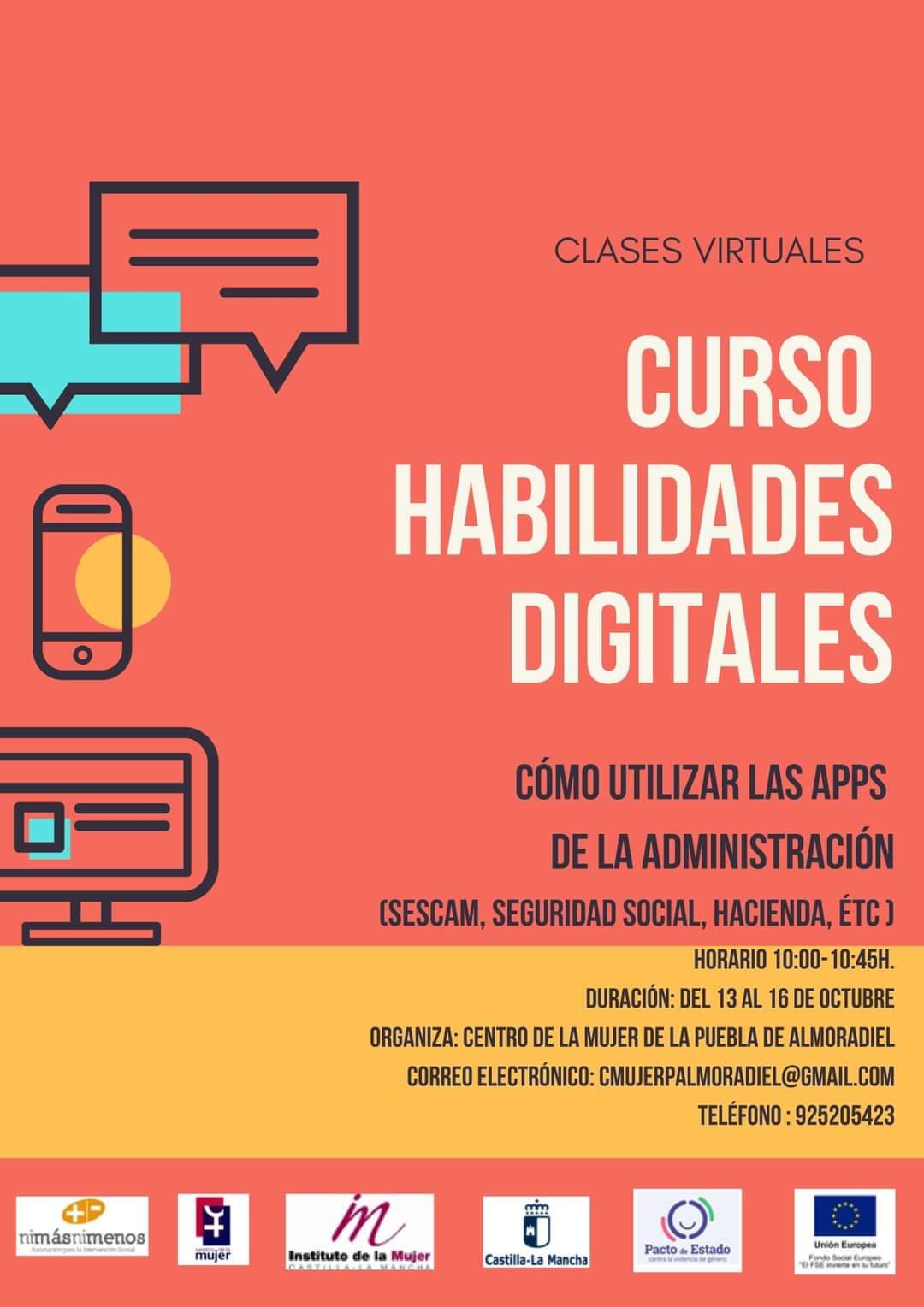 formación virtual habilidades digitales apps